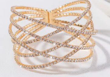 gold multilayer bracelet
