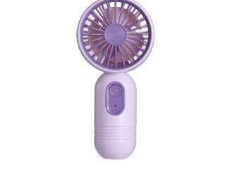 purple fan