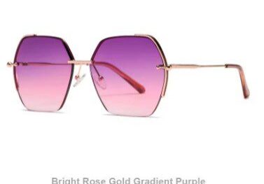 A pair of sunglasses with different colors on them.